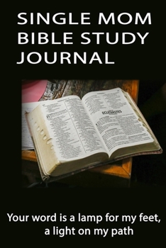 Paperback Single Mom Bible Study Journal Book