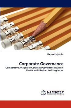 Paperback Corporate Governance Book