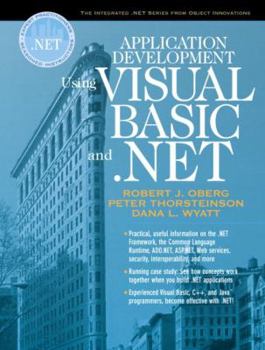 Paperback Application Development Using Visual Basic and .Net Book