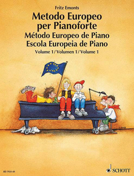 EUROPEAN PIANO METHOD VOL1 Spanish/Portuguese/Italian