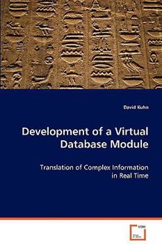 Paperback Development of a Virtual Database Module Book