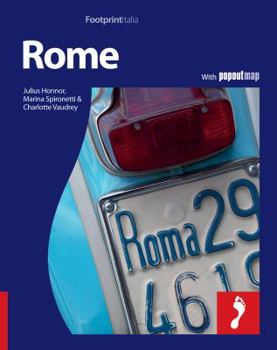Paperback FootprintItalia Rome: Full Color Regional Travel Guide to Rome Book