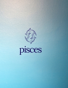 Pisces: Pisces journal cover is a A4 Size Blank Journal. Contains 101 pages. Lined
