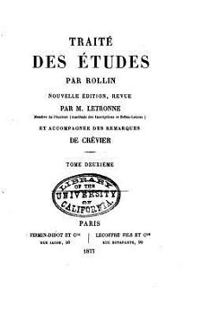 Paperback Traité Des Études [French] Book