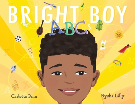 Paperback Bright Boy ABCs Book