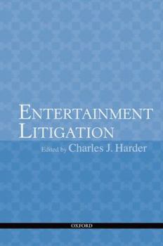 Paperback Entertainment Litigation Book