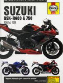 Hardcover Suzuki GSX-R600 and 750 Service and Repair Manual: 2006 to 2009 Book