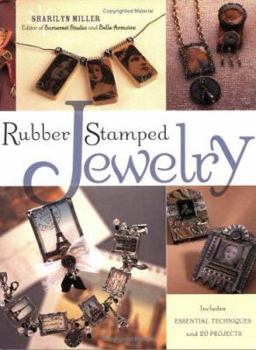 Paperback Rubber Stamped Jewelry Book