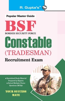 Paperback Bsf: Constable (Tradesman) Exam Guide Book