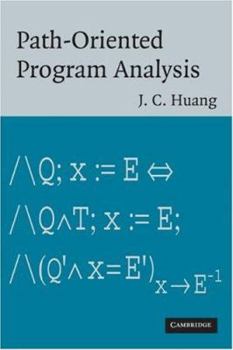 Hardcover Path-Oriented Program Analysis Book