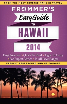 Paperback Frommer's EasyGuide to Hawaii 2014 [With Map] Book