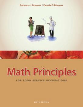 Hardcover Math Principles for Food Service Occupations Book