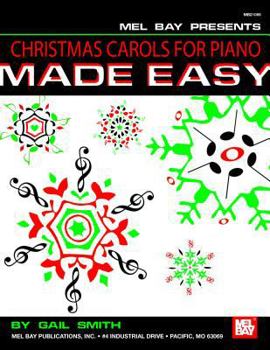Paperback Christmas Carols for Piano Made Easy Book