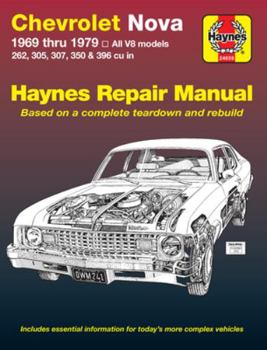 Hardcover Chevrolet Nova 1969-79 Book