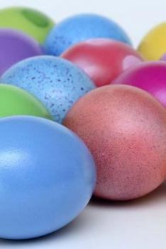 Paperback Easter Eggs Notebook Book