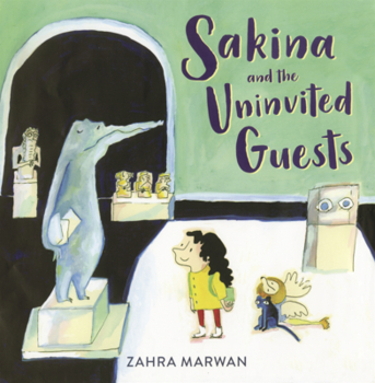 Library Binding Sakina and the Uninvited Guests Book