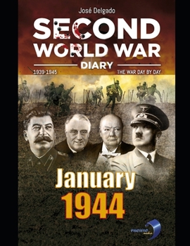 Paperback Second World War Diary: January 1944 Book