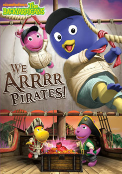 DVD The Backyardigans: We Arrrr Pirates! Book