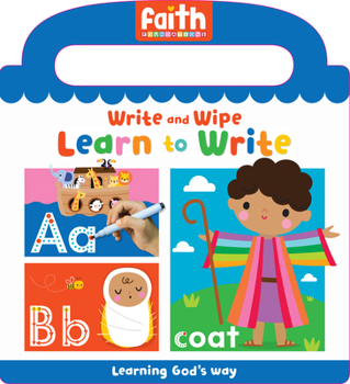 Paperback Write and Wipe - Learn to Write Book