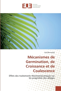 Paperback Mécanismes de germination, de croissance et de coalescence [French] Book