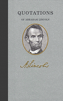 Hardcover Quotations of Abraham Lincoln Book