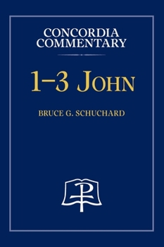 Hardcover 1-3 John - Concordia Commentary Book