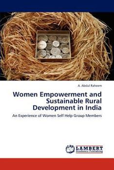 Paperback Women Empowerment and Sustainable Rural Development in India Book