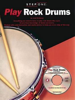 Paperback Step One: Play Rock Drums Book