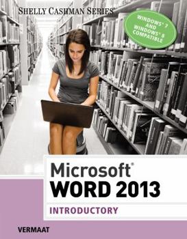 Paperback Microsoft Word 2013: Introductory Book