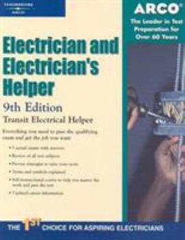 Paperback Electrician & Electrician's Helper 9E (ARCO CIVIL SERVICE TEST TUTOR) Book