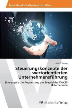 Paperback Steuerungskonzepte der wertorientierten Unternehmensführung [German] Book