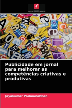Paperback Publicidade em jornal para melhorar as competências criativas e produtivas [Portuguese] Book