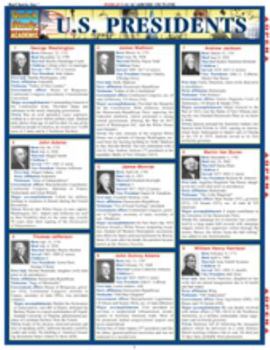 Pamphlet U.S. Presidents Book