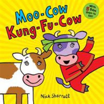 Board book Moo-Cow Kung-Fu-Cow Book