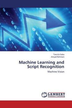 Paperback Machine Learning and Script Recognition Book