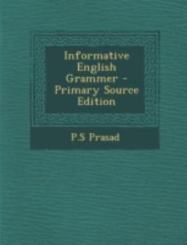 Paperback Informative English Grammer - Primary Source Edition [Telugu] Book