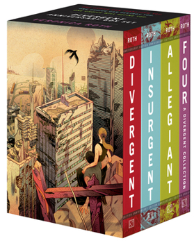 Paperback Divergent Anniversary 4-Book Box Set: Divergent, Insurgent, Allegiant, Four Book