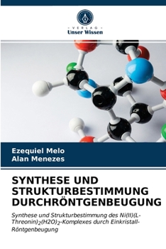 Paperback Synthese Und Strukturbestimmung Durchröntgenbeugung [German] Book