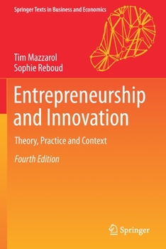 Paperback Entrepreneurship and Innovation: Theory, Practice and Context Book