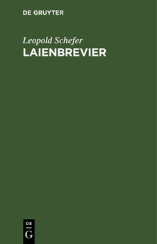 Hardcover Laienbrevier [German] Book
