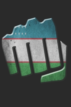 UZBEKISTAN NOTEBOOK: Uzbekistan Notebook | college book | diary | journal | booklet | memo | composition book | 120 sheets - Dot Grid paper 6x9 inch