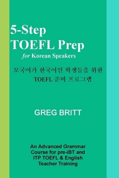 Paperback 5-Step TOEFL Prep for Korean Speakers Book