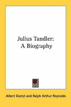 Paperback Julius Tandler: A Biography Book