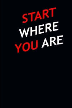 Paperback Start Where You Are: : A Journal for Self-Exploration/Gratitude Journal Book