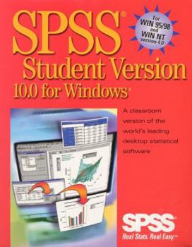 CD-ROM SPSS 10.0 for Windows Student Version CD Boxed Set Book