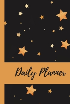 Paperback Daily Planner: Cute Star Daily Planner for the perfect gift. Book