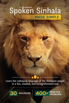 Paperback Spoken Sinhala Made Simple Book