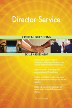 Paperback Director Service Critical Questions Skills Assessment Book