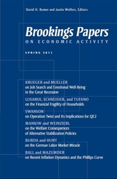 Paperback Brookings Papers on Economic Activity: Spring 2011 Book