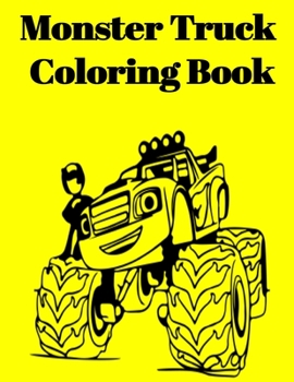 Paperback Monster Truck Coloring Book